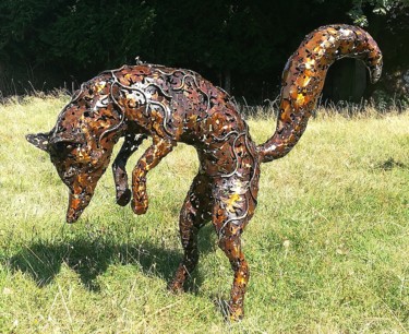 Sculptuur getiteld "renard" door Didier Dantras, Origineel Kunstwerk