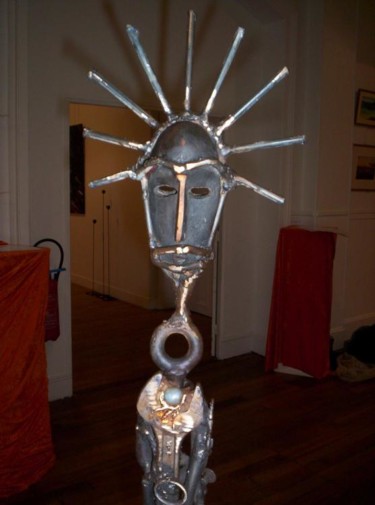 Sculpture intitulée "totem" par Didier Dantras, Œuvre d'art originale