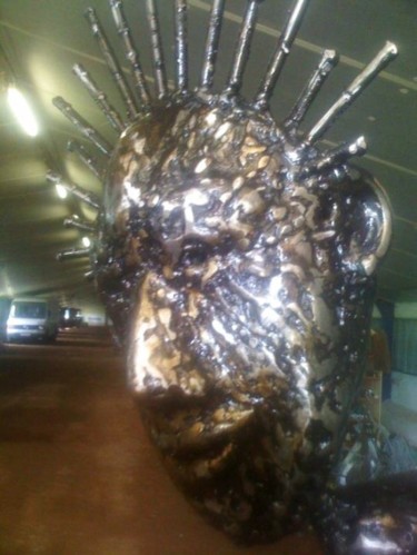 Sculpture intitulée "Le petit roi" par Didier Dantras, Œuvre d'art originale