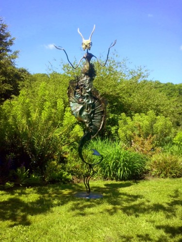 Sculpture titled "Sirène" by Didier Dantras, Original Artwork