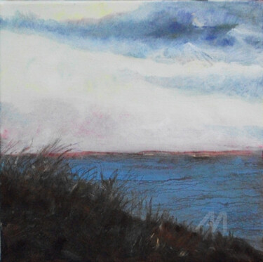 Fin de journée sur l'ile d'Oléron 30x30 cm ©2017 par Dany Wattier