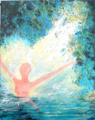 Peinture intitulée "Vie" par Dany, Œuvre d'art originale