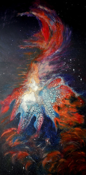 Peinture intitulée "Inspiration d'Orion" par Dany, Œuvre d'art originale