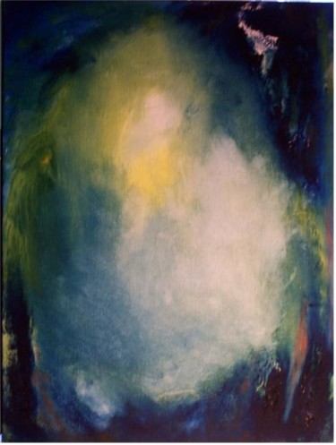 Peinture intitulée "lumiére profonde" par Dany Bouts, Œuvre d'art originale