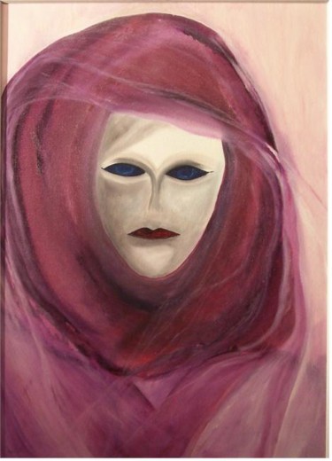 Peinture intitulée "le moine" par Dany Bouts, Œuvre d'art originale