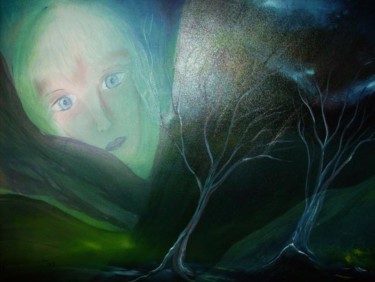 Peinture intitulée "ange" par Dany Bouts, Œuvre d'art originale
