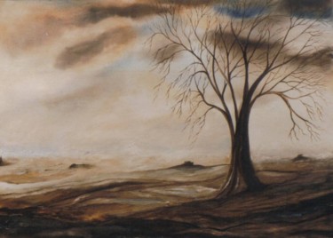 Malerei mit dem Titel "solitude" von Dany Bouts, Original-Kunstwerk