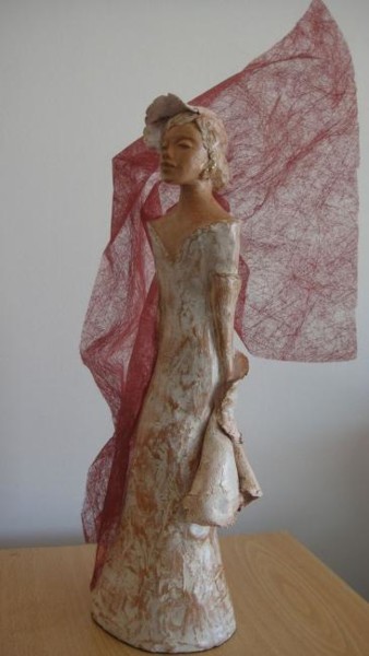Sculpture intitulée "Josepha" par Danielle Benotto, Œuvre d'art originale, Terre cuite