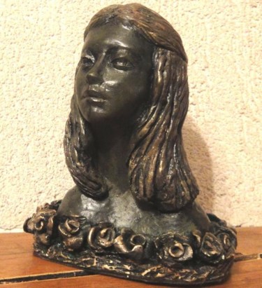 Sculpture intitulée "Judith" par Danielle Benotto, Œuvre d'art originale, Terre cuite
