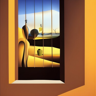 Arte digital titulada "Outside my Window #4" por Danyel Carinzia, Obra de arte original, Pintura Digital