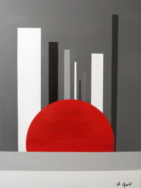 ENVERS 65x50 cm ©2010 par Daniel Groll
