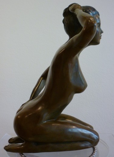 Sculpture intitulée ""GRACIEUSE" - Bronze" par Danielle Servey, Œuvre d'art originale, Bronze