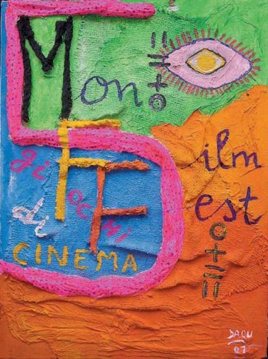 Painting titled "affiche 5 mff" by Daou, Original Artwork