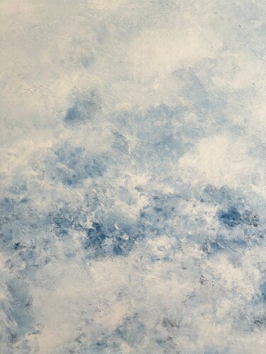 Картина под названием "« Surfzone #2 I let…" - Daphné Mistretta, Подлинное произведение искусства, Акрил