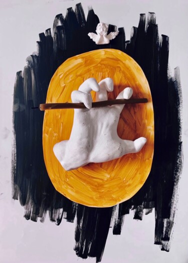 Κολάζ με τίτλο "If you could only s…" από Дарья Реверчук, Αυθεντικά έργα τέχνης, Κολάζ