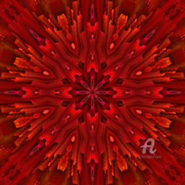 "Passion Rouge - Red…" başlıklı Dijital Sanat Benoît Dardier tarafından, Orijinal sanat, 2D Dijital Çalışma