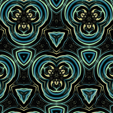 Divine Obole / Kaléidoscope VI Arts numériques intitulée "Divine Obole / Kalé…" par Benoît Dardier, Œuvre d'art originale, Peinture numérique