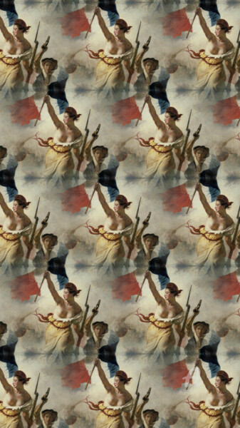 Digital Arts titled "La liberté guidant…" by Benoît Dardier, Original Artwork, 2D Digital Work