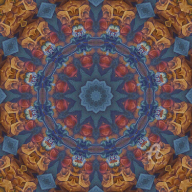 Digital Arts titled "Le buveur - Mandala…" by Benoît Dardier, Original Artwork, 2D Digital Work