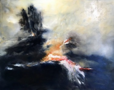 Peinture intitulée "From Darkness to Li…" par Dari Jullien Ing, Œuvre d'art originale, Huile Monté sur Châssis en bois