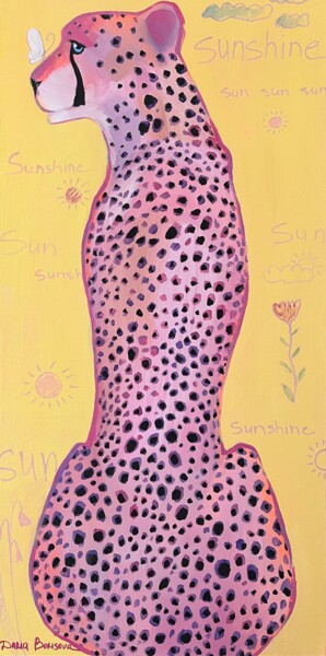 Painting titled "Sunshine 2" by Daria Borisova, Original Artwork, Acrylic
