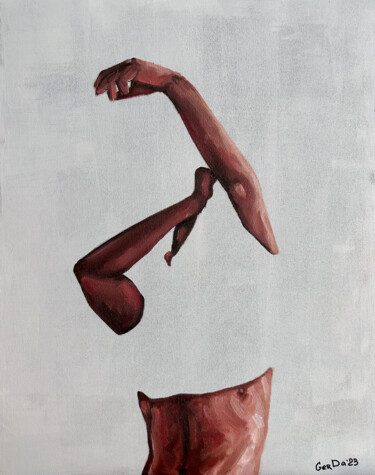 Pintura titulada "Take This Day Off -…" por Daria Gerasimova, Obra de arte original, Oleo Montado en Bastidor de camilla de…