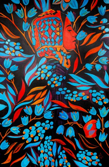Peinture intitulée "Breath of spring" par Daria Ilyukhina, Œuvre d'art originale, Acrylique Monté sur Châssis en bois