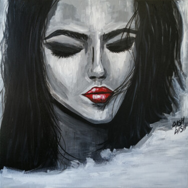 Painting titled "SENSUAL" by Daria Motovilova, Original Artwork, Acrylic