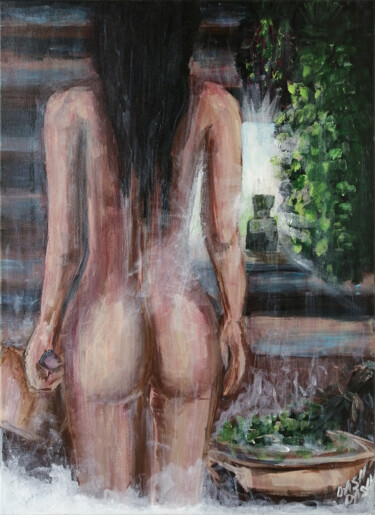 Painting titled "UPDATED" by Daria Motovilova, Original Artwork, Acrylic