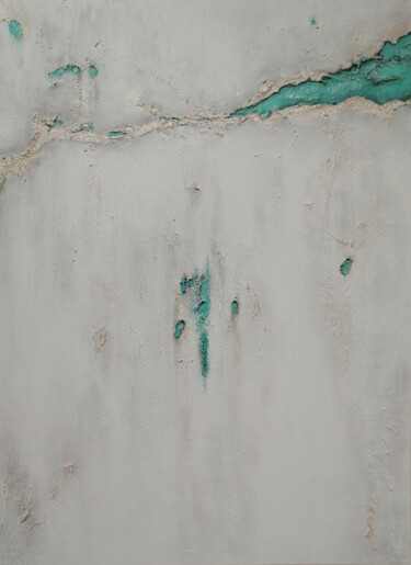 Картина под названием "Textural abstraction" - Daria Motovilova, Подлинное произведение искусства, Акрил Установлен на Дерев…
