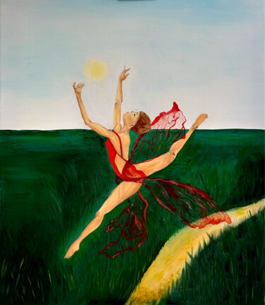 Pintura intitulada "Gentle women power" por Daria Naprienkova (DashaBright), Obras de arte originais, Óleo