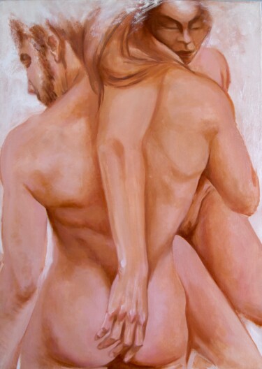 Картина под названием "Untitled" - Daria Petrova, Подлинное произведение искусства, Масло