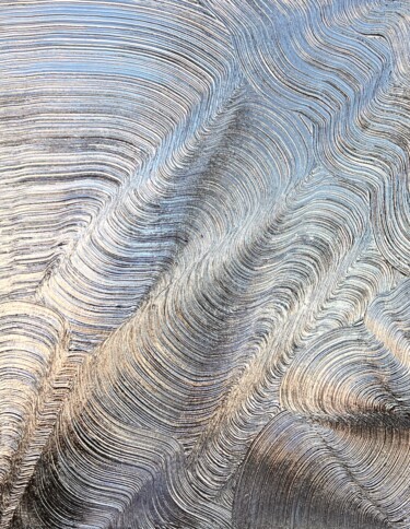 Картина под названием "Dunes" - Daria Sugrobova, Подлинное произведение искусства, Песок