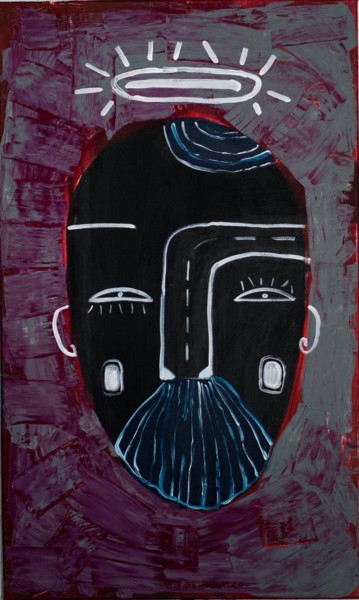 Картина под названием "Old man' way" - Daria Ozhereleva, Подлинное произведение искусства, Акрил