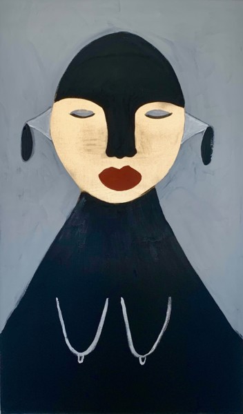 Картина под названием "Without a rival" - Daria Ozhereleva, Подлинное произведение искусства, Акрил