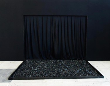 Installazione intitolato "polvereallapolvere.…" da Dario Agrimi, Opera d'arte originale