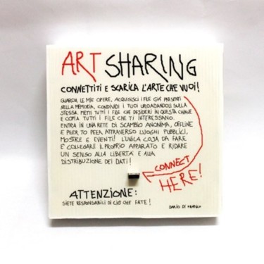 Scultura intitolato "ART SHARING.jpg" da Dario Di Franco, Opera d'arte originale