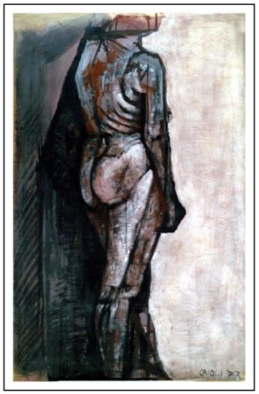 "Nude from the Acade…" başlıklı Tablo Dario Raffaele Orioli tarafından, Orijinal sanat, Akrilik