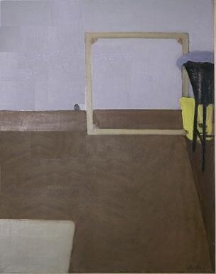Painting titled "Frame and Bag" by Dario Raffaele Orioli, Original Artwork, Oil