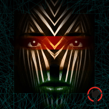 Grafika cyfrowa / sztuka generowana cyfrowo zatytułowany „Yomyael - demon cie…” autorstwa Dariusz Demoon Madaj, Oryginalna p…
