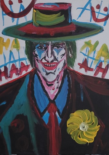 Joker Kill Joke Картина под названием "Joker Kill Joke" - Vladyslav Savchenko, Подлинное произведение искусства, Акрил Установлен на Подрамн…