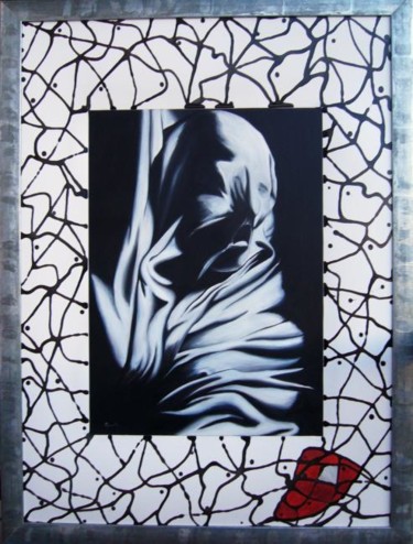 Pittura intitolato "INSOSTENIBILE SOFFO…" da Darkpumart, Opera d'arte originale, Olio