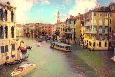 Fotografía titulada "Venise N 2" por Darnal, Obra de arte original, Fotografía manipulada