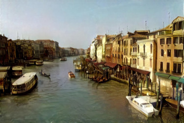 Photographie intitulée "Venise N5" par Darnal, Œuvre d'art originale, Photographie manipulée