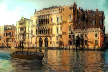 Fotografia intitulada "venise N 11" por Darnal, Obras de arte originais, Fotografia Manipulada