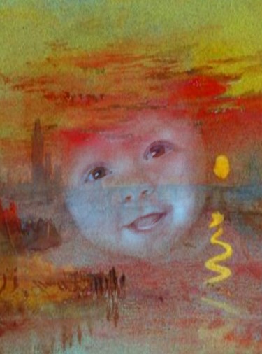 Digital Arts titled "lutin-de-venise" by Darnal, Original Artwork, Digital Painting