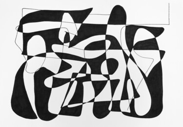 Tekening getiteld "trien" door Darya Nakvakina, Origineel Kunstwerk, Marker