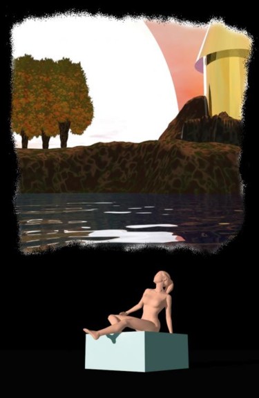 Arts numériques intitulée "Terracotta dream" par Alberto Fontanella, Œuvre d'art originale