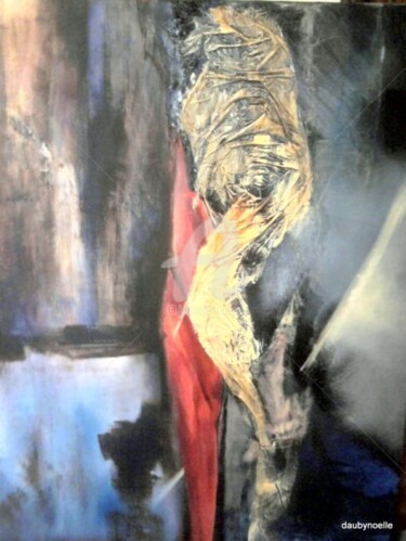 Peinture intitulée "emergence" par Noëlle Dauby, Œuvre d'art originale, Huile