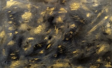 Painting titled "Goldrush II" by Mathieu Dauphinais (Dauphinais), Original Artwork, Acrylic